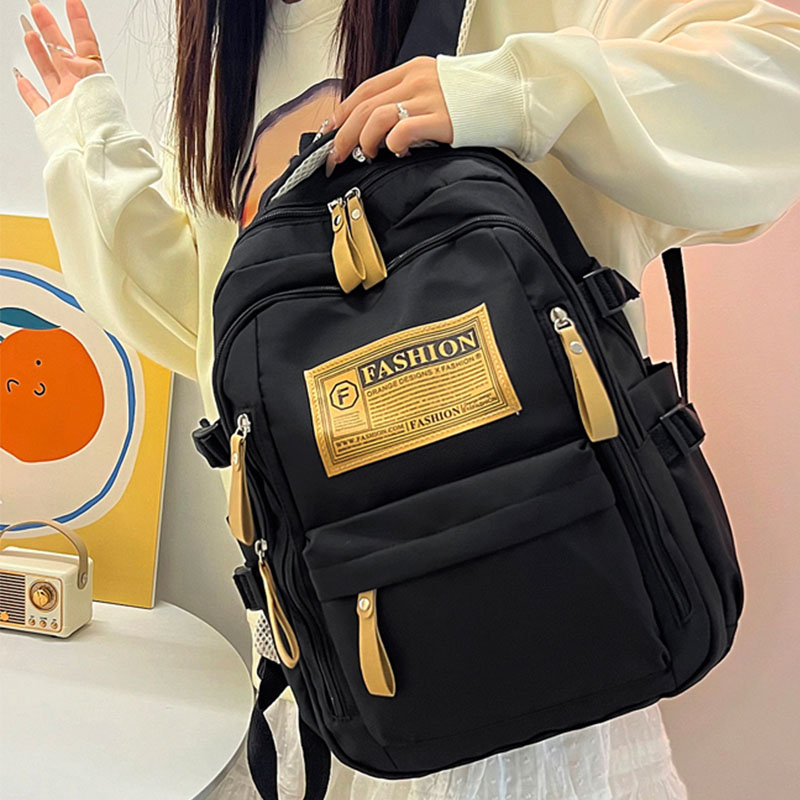 Schoolbag Ins High School Junior High School Students High School Students Middle School Students Large Capacity Backpack Backpack New Style College Students