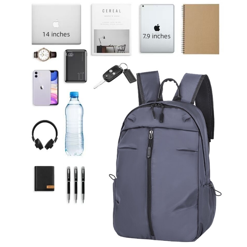 Backpack New Men's Campus Student Light High Value Business Leisure Sports Multi-Purpose Bag