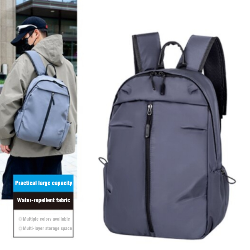 Backpack New Men's Campus Student Light High Value Business Leisure Sports Multi-Purpose Bag